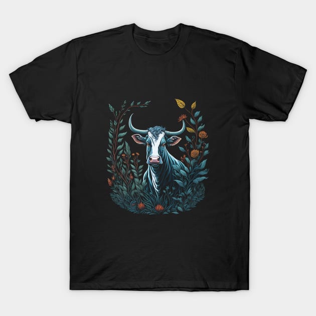 The mysterious cow T-Shirt by Lolebomb